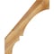 Ekena Millwork 4"W x 30"D x 36"H Balboa Rough Sawn Knee Brace, Western Red Cedar BRC04X30X36BOA00RWR - alternate 4